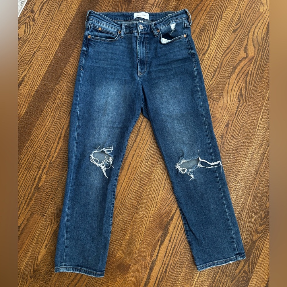 Dear John Dark Blue Straight Leg Jeans